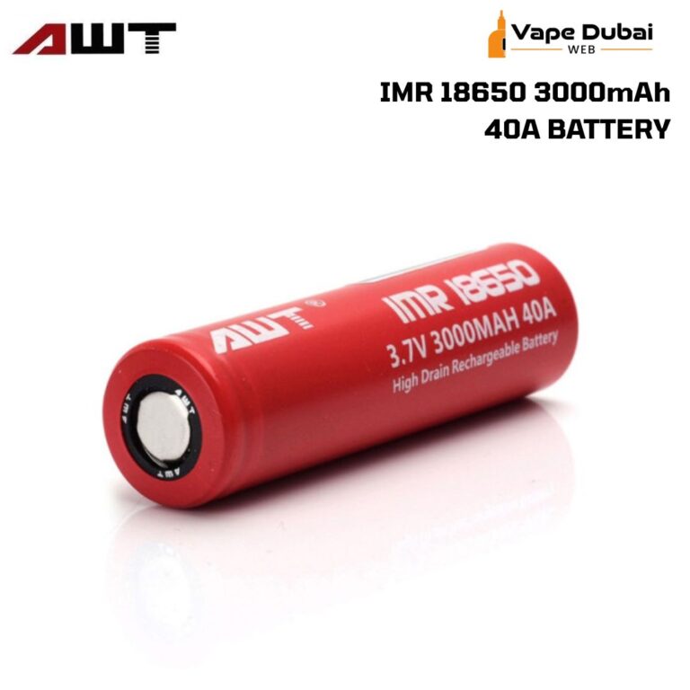 AWT IMR 18650 3000mAh 40A BATTERY 1