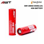 AWT IMR 18650 3000mAh 40A BATTERY