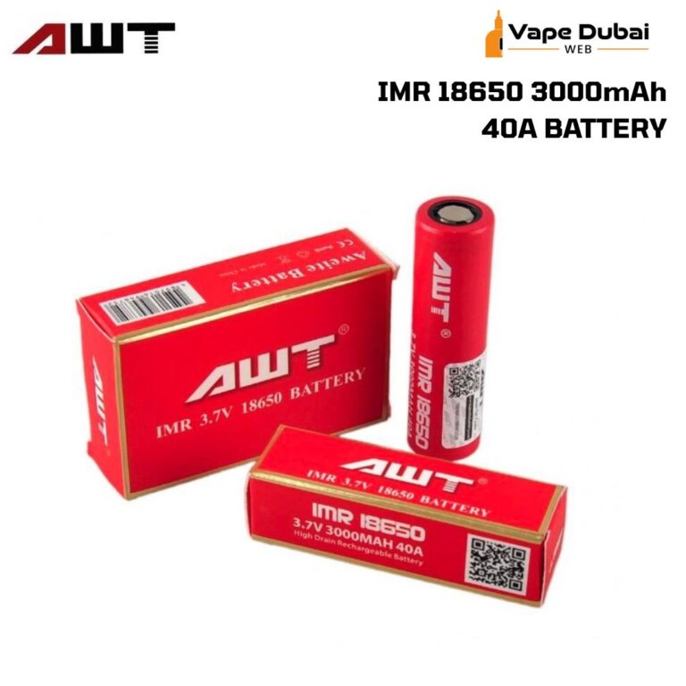 AWT IMR 18650 3000mAh 40A BATTERY Box