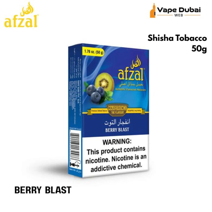 Afzal Shisha Tobacco Berry Blast 50g