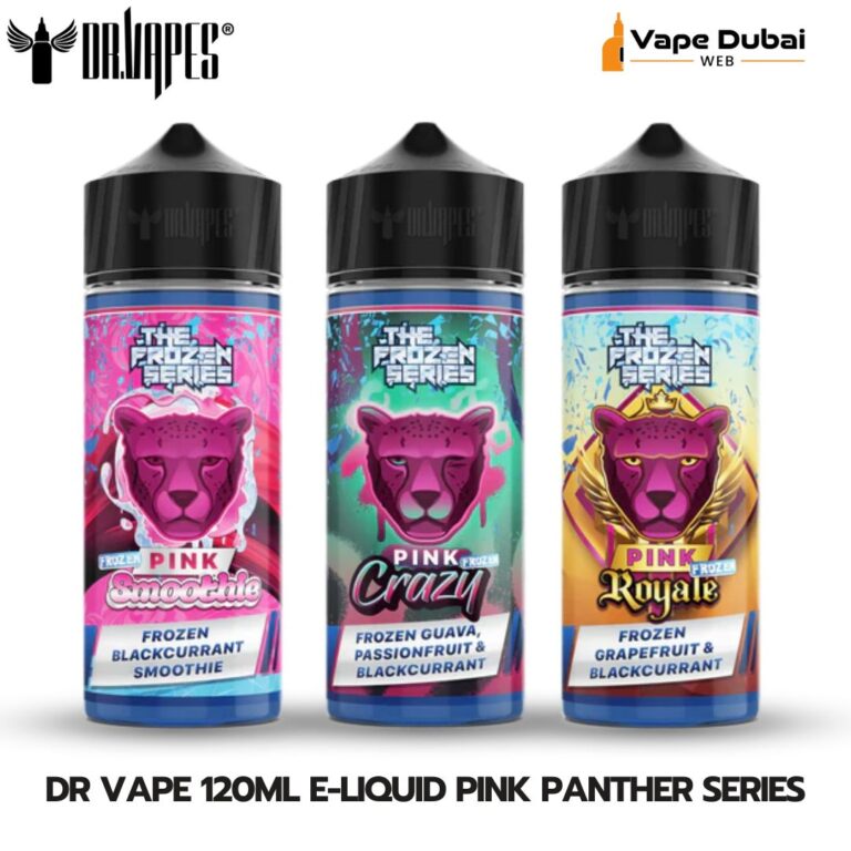 Dr Vape 120ml E-Liquid pink panther series