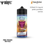 Dr Vape 120ml E-Liquid pink panther series Pink Frozen Royale