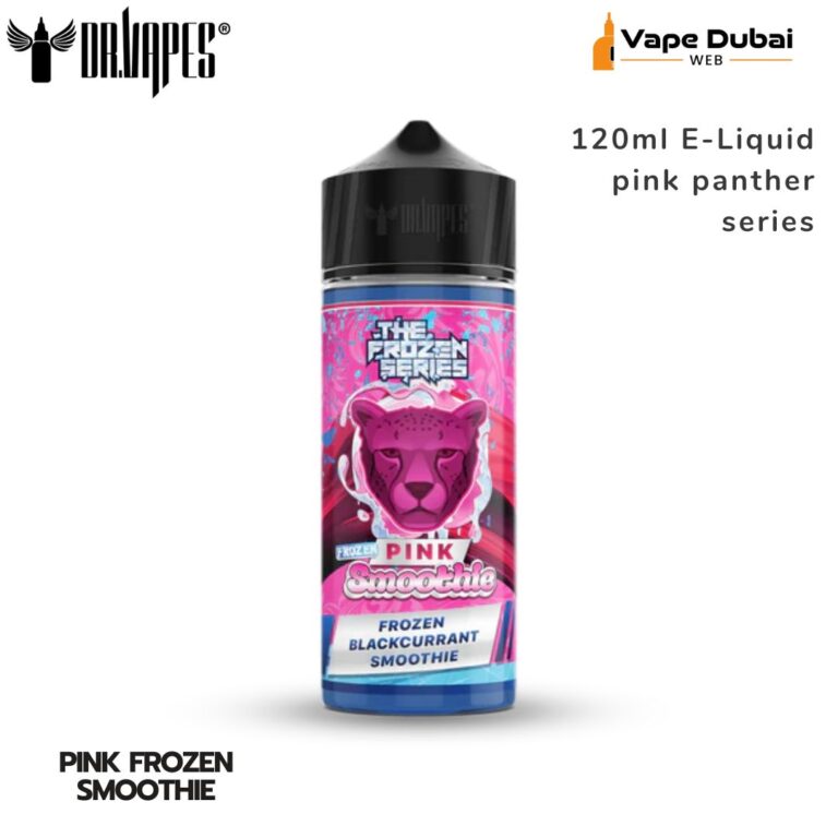 Dr Vape 120ml E-Liquid pink panther series Pink Frozen Smoothie