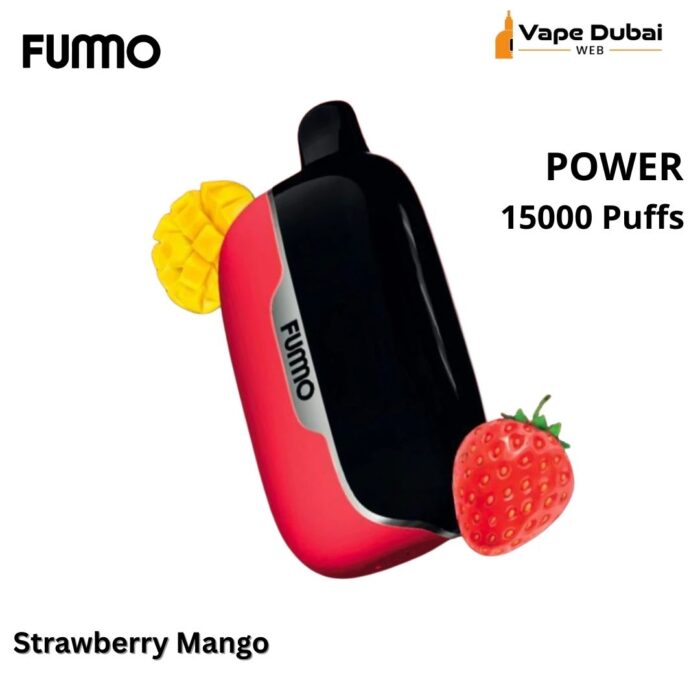 FUMMO Power Strawberry Mango 15000 Puffs
