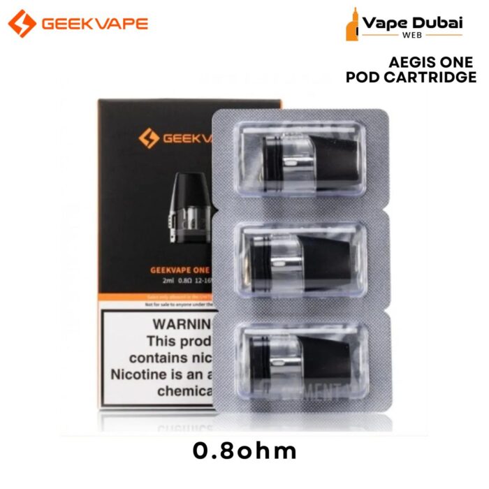 Geekvape Aegis One Pod Cartridge 0.8ohm Geekvape Aegis One Pod Cartridge 0.8ohm