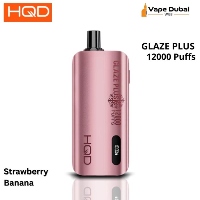 HQD Glaze Plus Strawberry Banana 12000 Puffs