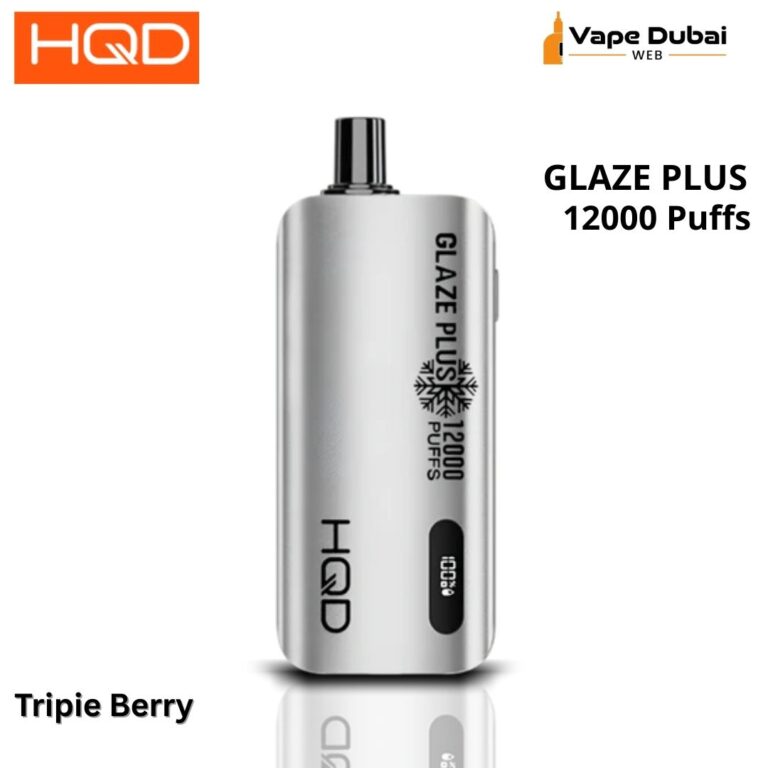 HQD Glaze Plus Tripie Berry 12000 Puffs