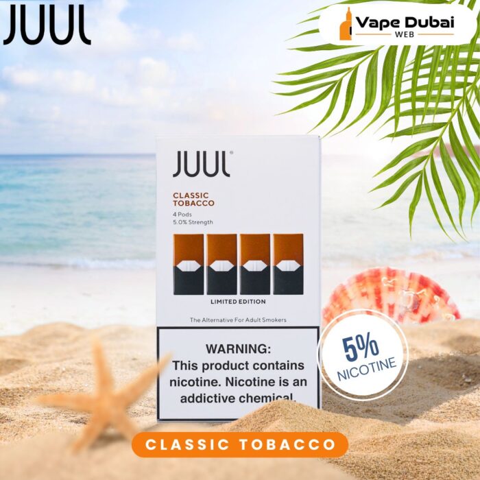 JUUL PODS DISPOSABLE Classic tobacco