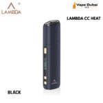 LAMBDA CC HEAT NOT BURN DEVICE Black STARTER KITS FOR TOBACCO STICKS