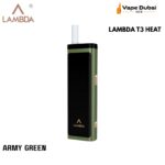 LAMBDA T3 HEAT NOT BURN TOBACCO Army Green HEATING DEVICE