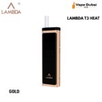 LAMBDA T3 HEAT NOT BURN TOBACCO Gold HEATING DEVICE