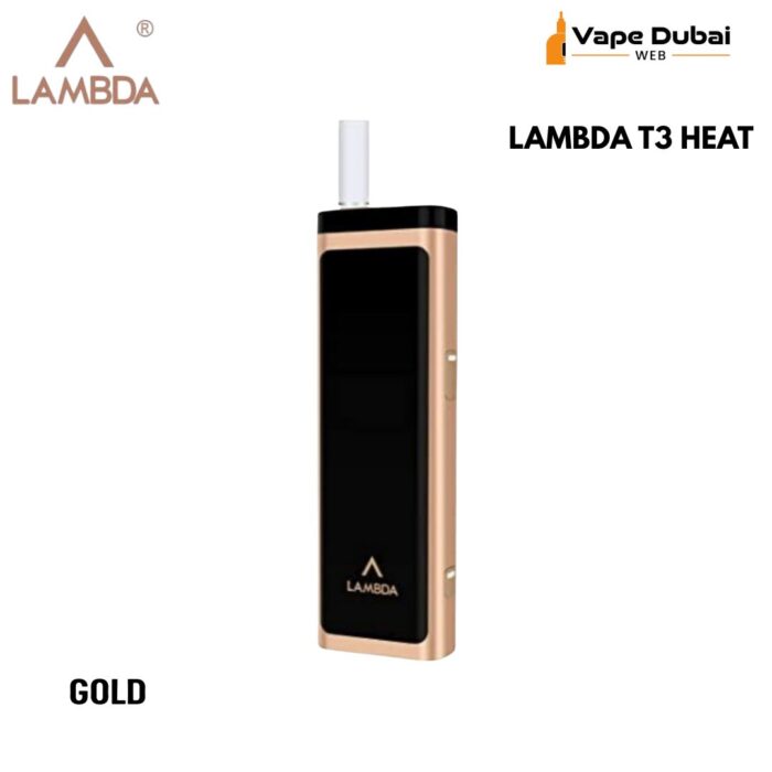 LAMBDA T3 HEAT NOT BURN TOBACCO Gold HEATING DEVICE
