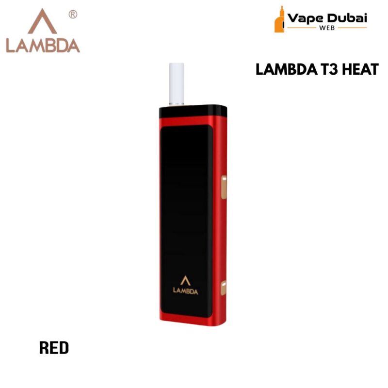 LAMBDA T3 HEAT NOT BURN TOBACCO Red HEATING DEVICE