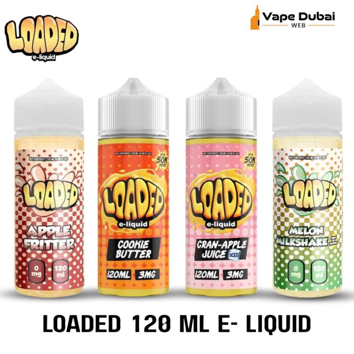 LOADED 120 ML E- LIQUID LOADED 120 ML E- LIQUID
