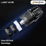 Lost Vape Ursa V2 Pod Cartridge Parts View
