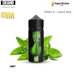 Megas Mint 120mL By Grand E – Liquid 3mg
