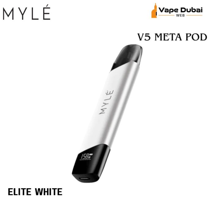 Myle V5 Meta Elite White Pod System Device