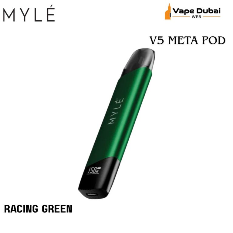 Myle V5 Meta Racing Green Pod System Device