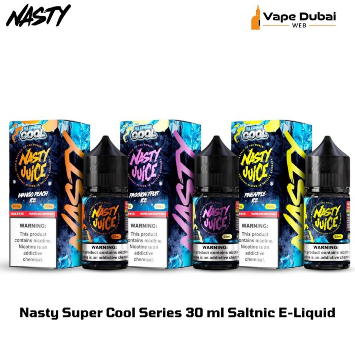 Nasty Super Cool Series 30 ml Saltnic E-Liquid Nasty Super Cool Series 30 ml Saltnic E-Liquid