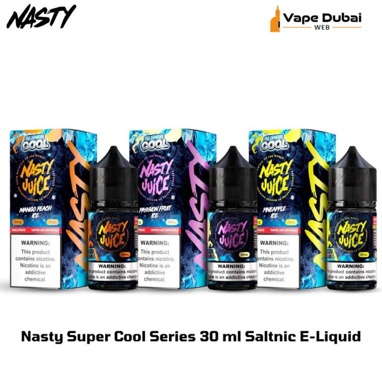 Nasty Super Cool Series 30 ml Saltnic E-Liquid