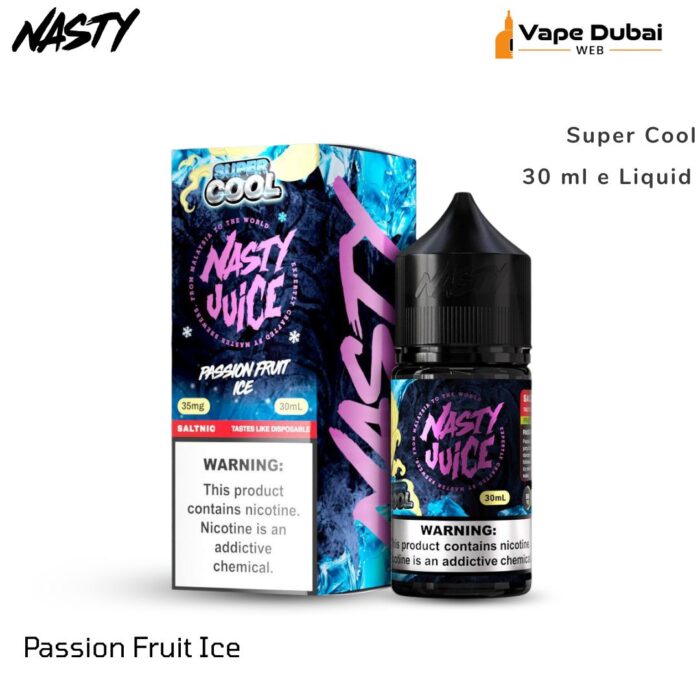 Nasty Super Cool Series Passion Fruit Ice 30 ml Saltnic E-Liquid