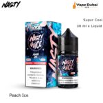 Nasty Super Cool Series Peach Ice 30 ml Saltnic E-Liquid
