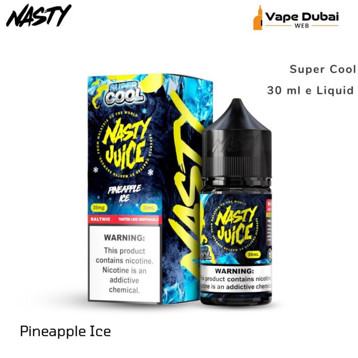 Nasty Super Cool Series Pineapple Ice 30 ml Saltnic E-Liquid