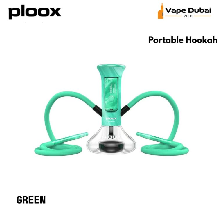 Ploox Portable Green Hookah Nest Kit by Luxpodz