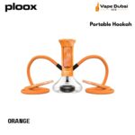Ploox Portable Orange Hookah Nest Kit by Luxpodz