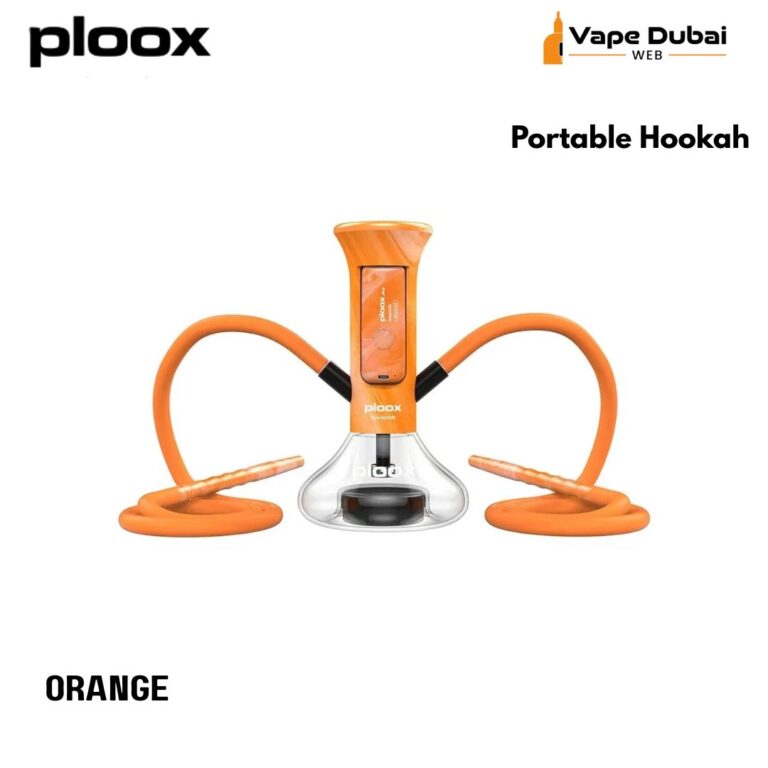 Ploox Portable Orange Hookah Nest Kit by Luxpodz