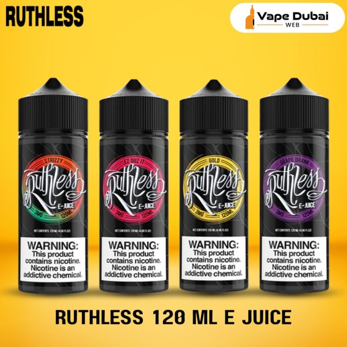 RUTHLESS 120 ML E JUICE RUTHLESS 120 ML E JUICE