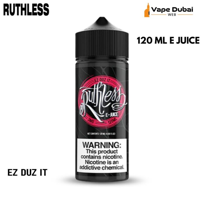 RUTHLESS Ez Duz It 120 ML E JUICE
