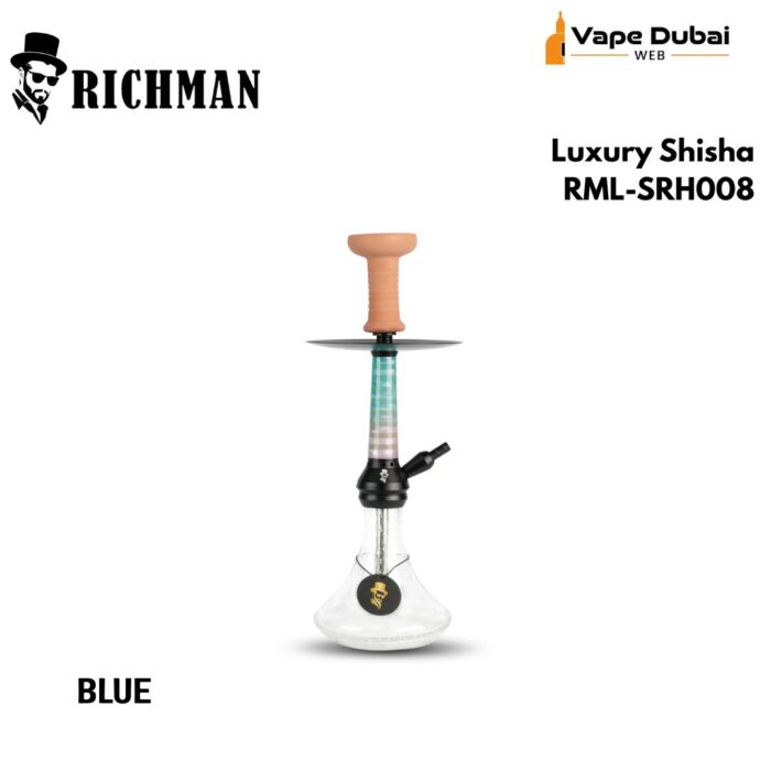 Richman Luxury Shisha RML-SRH008 Blue Richman Luxury Shisha RML-SRH008 Blue