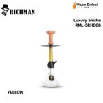 Richman Luxury Shisha RML-SRH008 Yellow