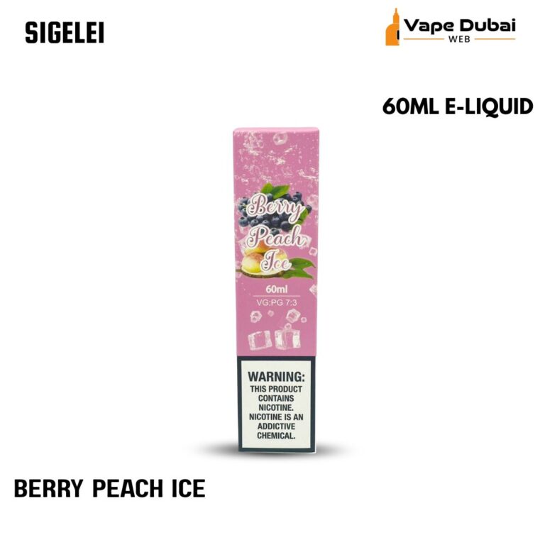 SIGELEI Berry Peach ice 60ML E-LIQUID