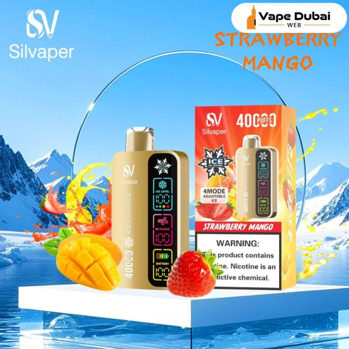 SILVAPER Ice Strawberry Mango 40000 Puffs