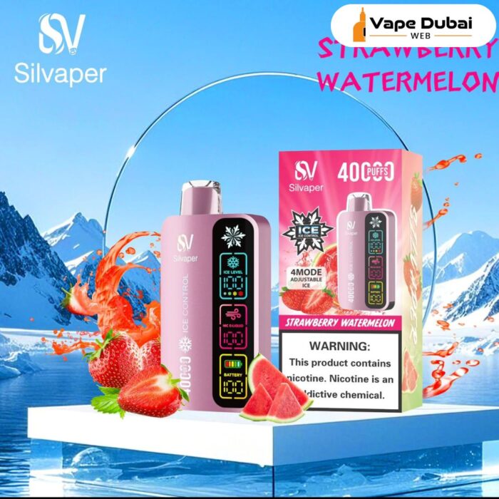 SILVAPER Ice Strawberry Watermelon 40000 Puffs