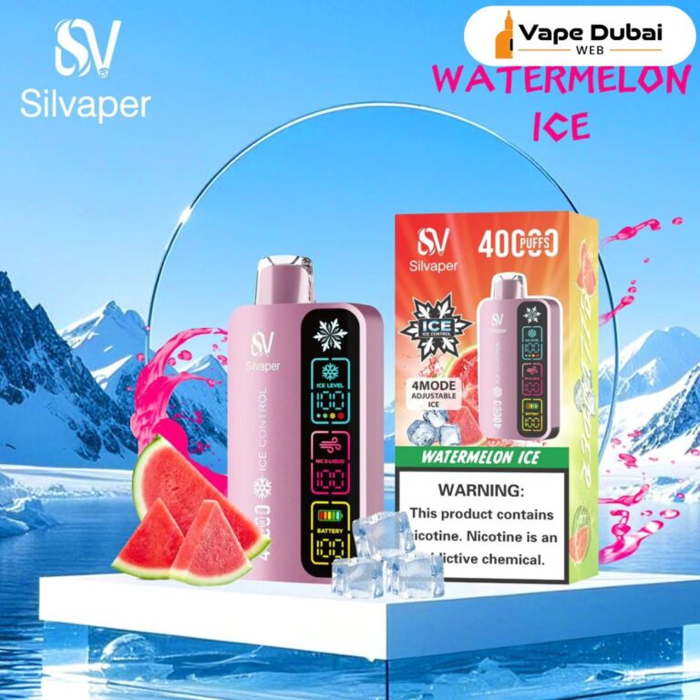 SILVAPER Ice Watermelon Ice 40000 Puffs