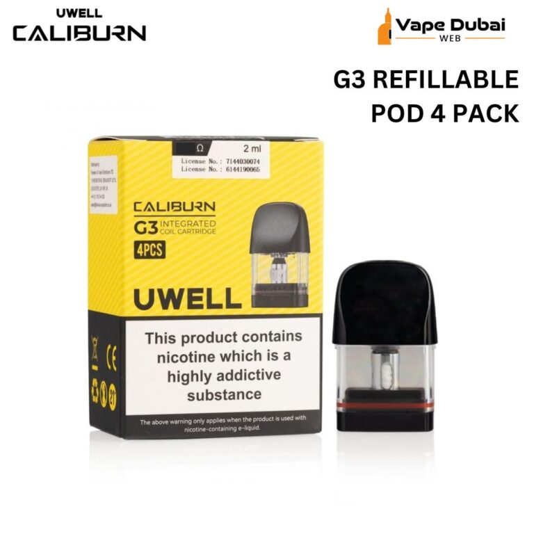 UWELL CALIBURN G3 REFILLABLE POD 4 PACK