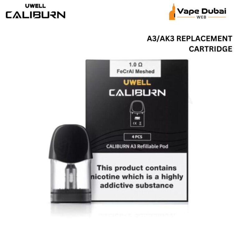 Uwell Caliburn A3_Ak3 Replacement Cartridge Pods 4 pcs Box