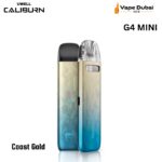 Uwell Caliburn G4 Mini Coast Gold Pod