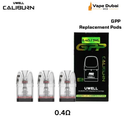 Uwell Caliburn GPP Replacement Pods 3ml 0.4ohm