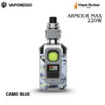 VAPORESSO ARMOUR MAX 220W Camo Blue Mod Kit