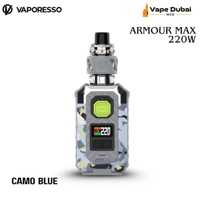 VAPORESSO ARMOUR MAX 220W Camo Blue Mod Kit