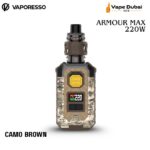VAPORESSO ARMOUR MAX 220W Camo Brown Mod Kit