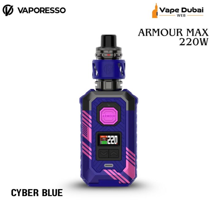 VAPORESSO ARMOUR MAX 220W Cyber Blue Mod Kit