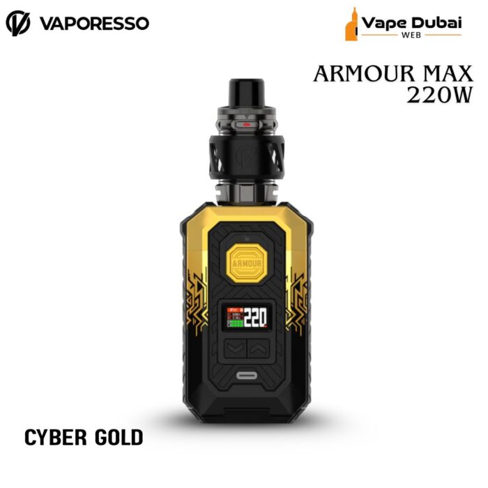 VAPORESSO ARMOUR MAX 220W Cyber Gold Mod Kit