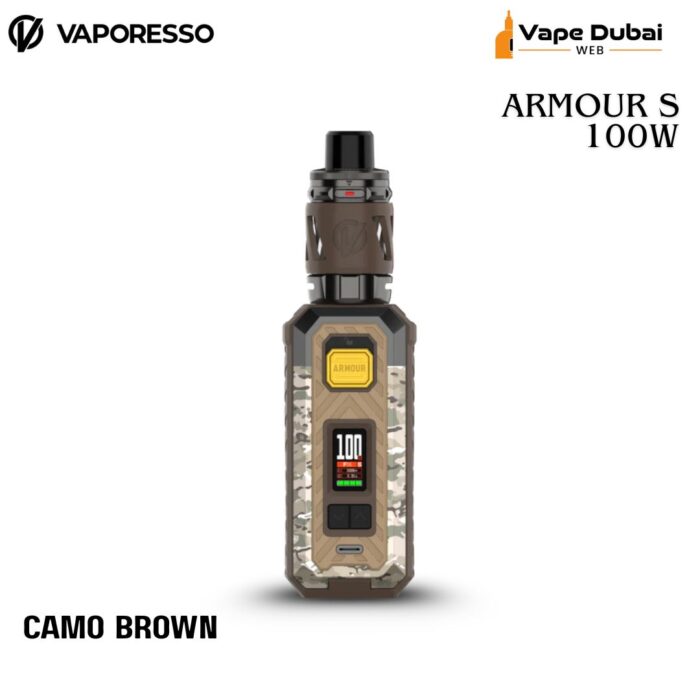 VAPORESSO ARMOUR S 100W Camo Brown Mod Kit