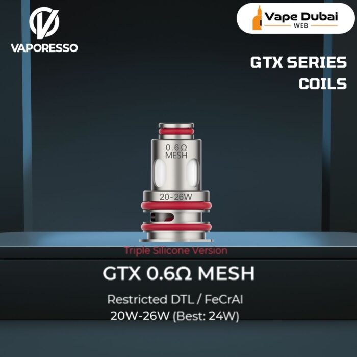 VAPORESSO GTX SERIES 0.6ohm Mesh Coil