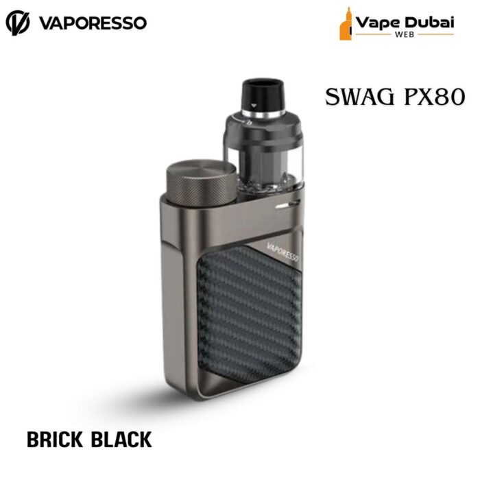 VAPORESSO SWAG PX80 Brick Black Pod Mod